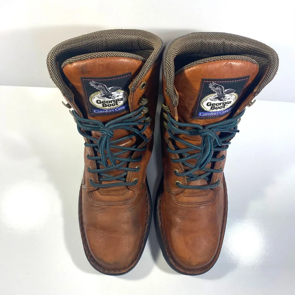 Georgia Boot Mens Size 9 Leather 8